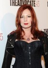 Traci Lords cleavage in corset at The Advocat 45th Anniversary